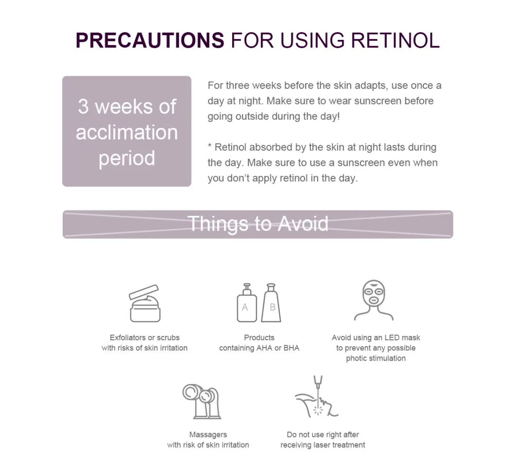 Hot Selling Retinol Skincare Anti-Aging Moisturizing Toner