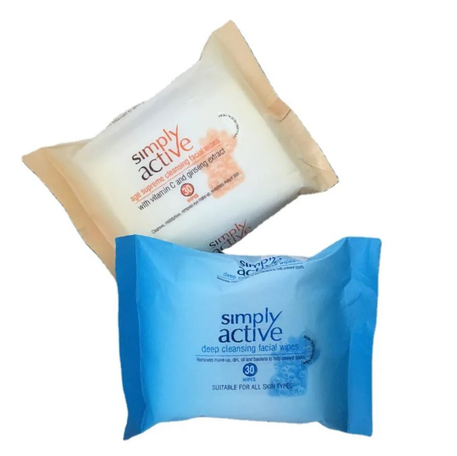 Skin Wet Facial Cleansing Wipes