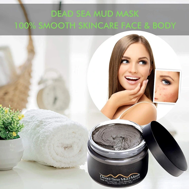 Custom Pure Natural Anti Acne Dead Sea Mud Mask for Face & Body