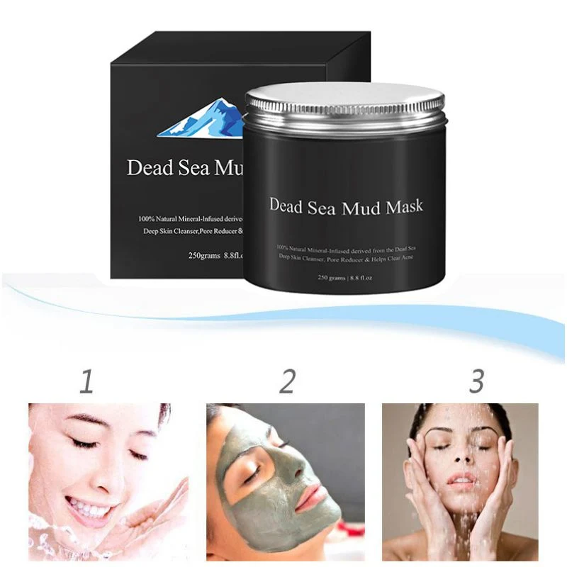 Deep Cleansing Shrinking Pores Dead Sea Mud Facial Mask