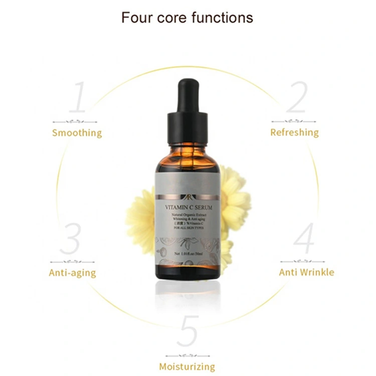 Best Seller Skin Care Moisturizing Whitening Vitamin C Serum for Sensitive Skin