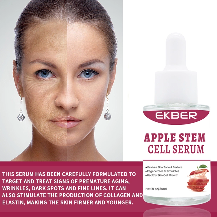 Wholesale Organic Restore Elasticity Anti Aging Anti Wrinkles Apple Stem Cell Serum