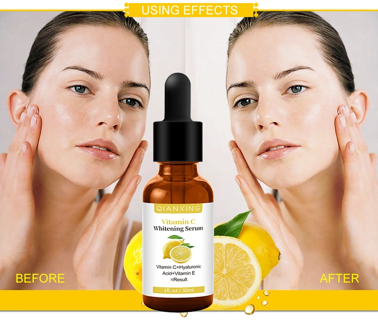 Private Label Whitening Brightening Hyaluronic Acid Vitamin C Niacinamide Facial Serum