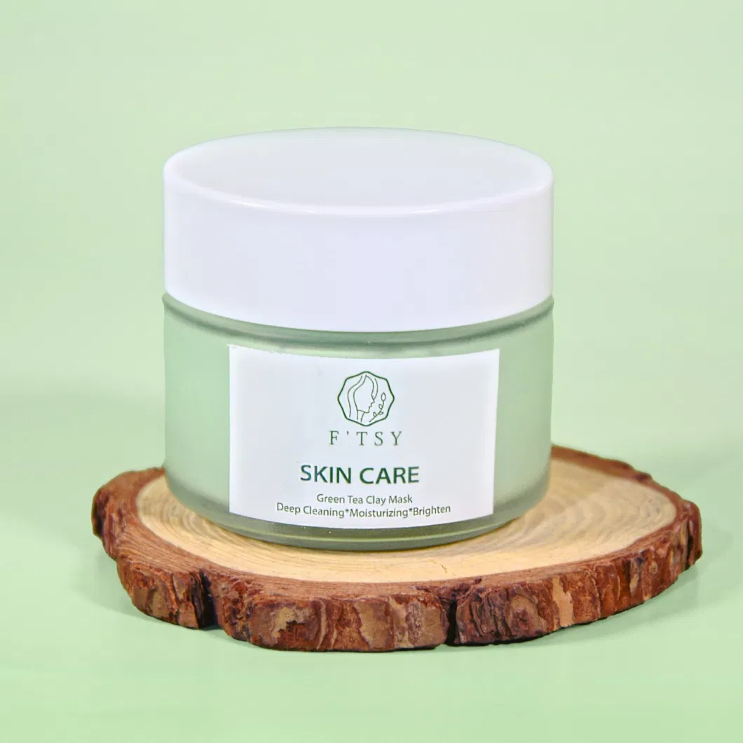 Organic Clay Mud Mask Pore Minimizer Detoxifying Brightening Tightening