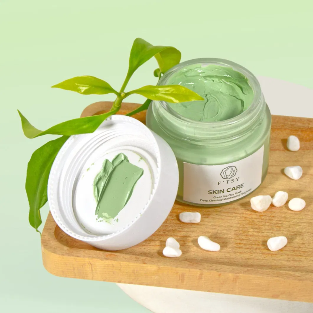 Organic Clay Mud Mask Pore Minimizer Detoxifying Brightening Tightening