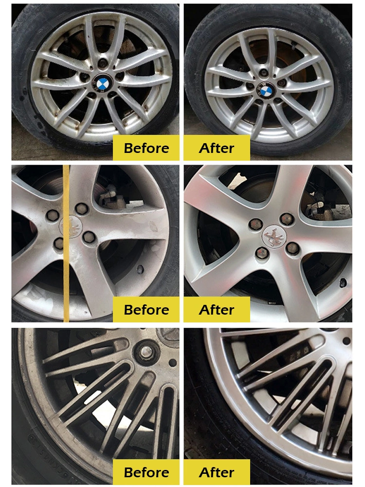 Effective & Easy Rust Remover Iron Powder Cleaner Wheel Wash Cleaning