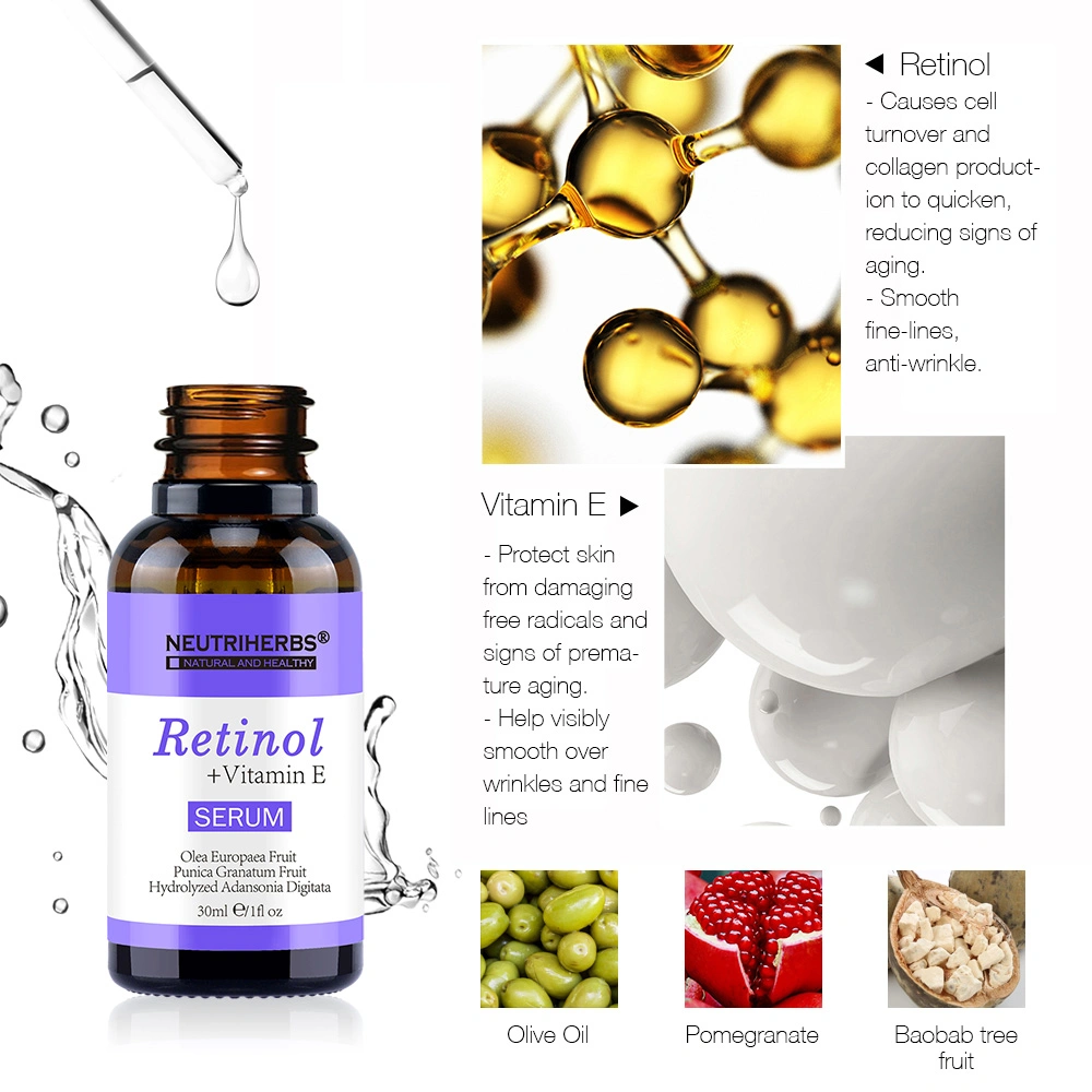 Private Label Deep Moisturizing Anti-Aging Acne Retinol Serum