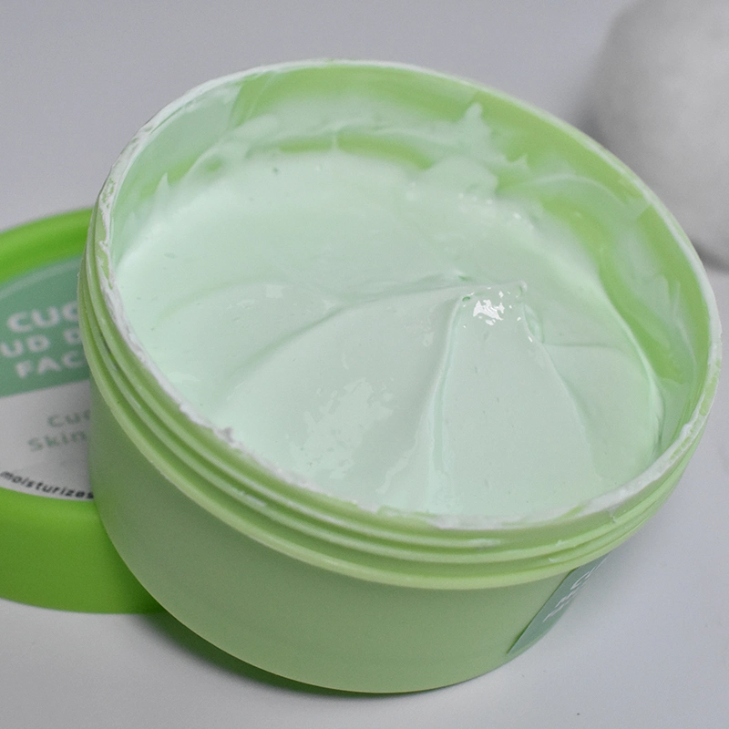 Skin Care Organic Deep Cleansing Blackheads Remover Moisturizing Facial Mud Mask Cucumber Face Clay Masks