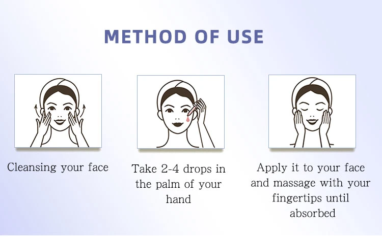 OEM/ODM Private Label Anti Wrinkle Facial Serum Organic Anti-Aging Whitening Face Care Retinol Serum