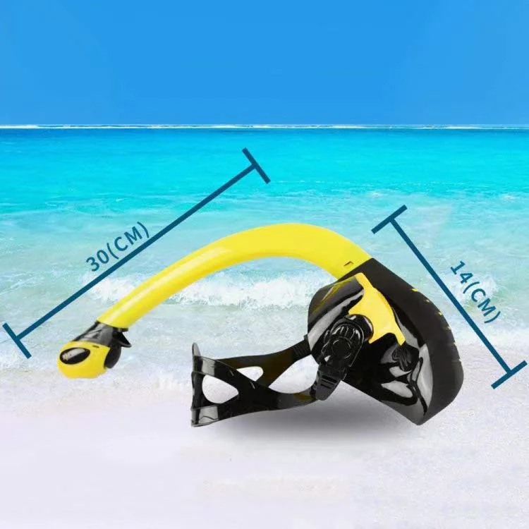 Full Dry Detachable Breathing Tube Silica Gel Coated Diving Mirror Snorkeling Mask