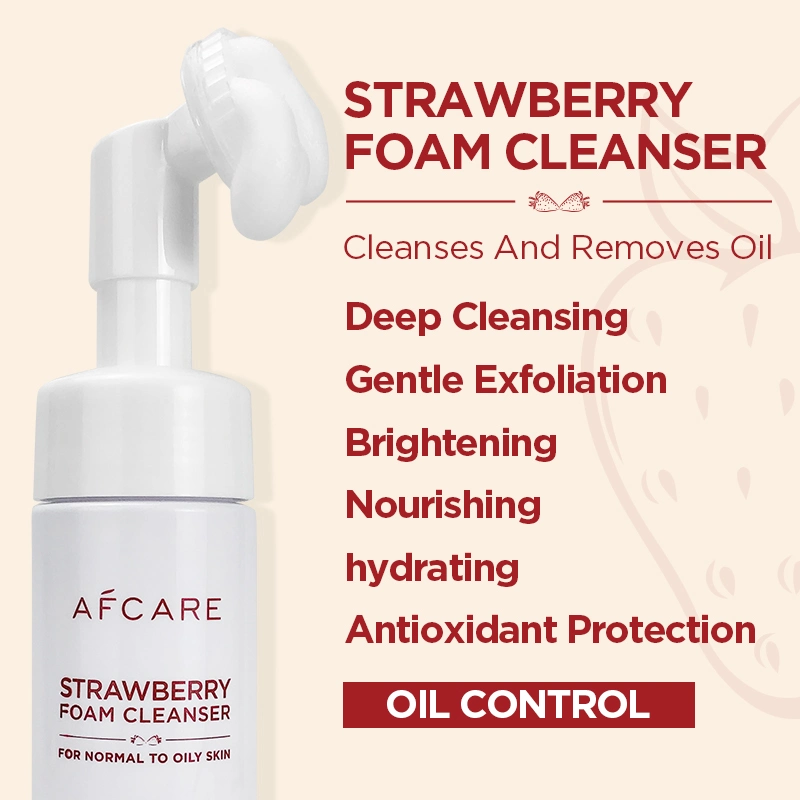 Fine Foam Deeply Cleans Pores Refreshing Brighten Hydrating Facial Cleanser Wash