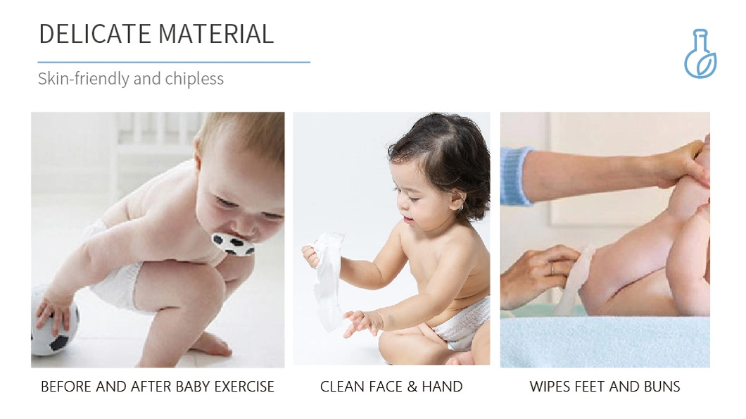 Pure and Gentle Softly Scented Wipes Baby Wipes to Clean Face