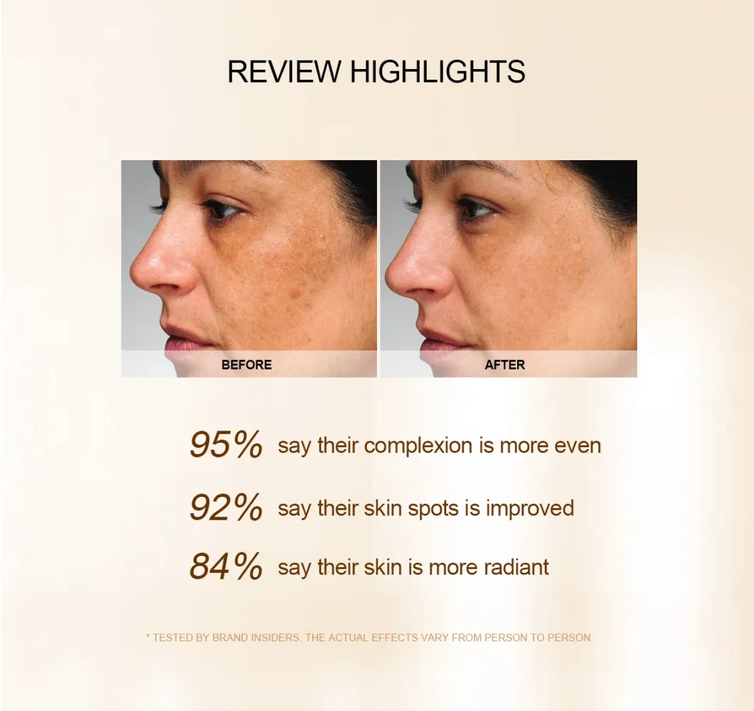 High Quality Best Sale Remove Dark Spots Vegan Brightening Best Anti Aging Face Serum