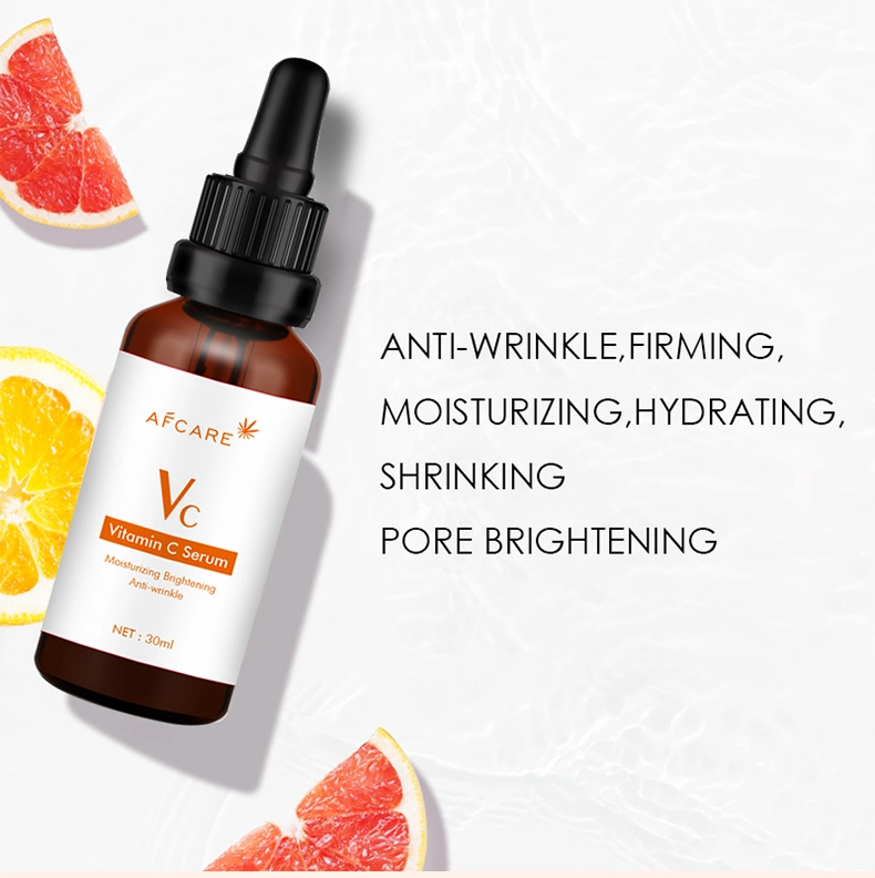 Wholesale Natural Anti-Wrinkle Anti-Aging Whitening Nourishing Skin Care Face Vc Serum