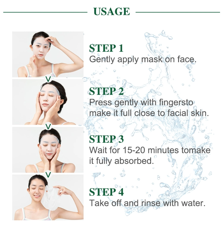 Wholesale Face Care Cosmetics Aloe Hyaluronic Acid Deep Hydrating Facial Mask