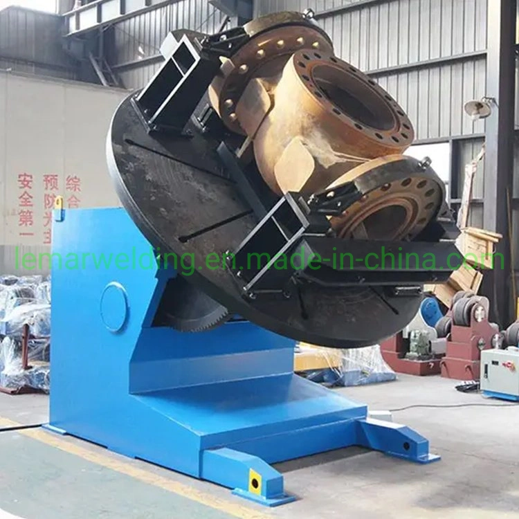 2000kg Loading TIG CO2 Automatic Rotary Welding Positioner Rotary Table