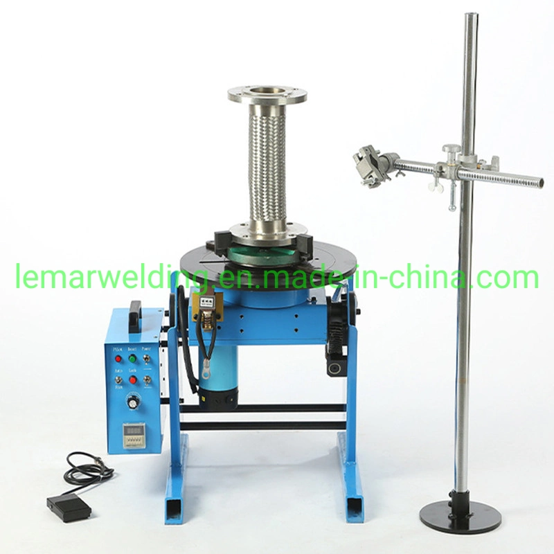 100kg CNC Welding Turning Table Positioner with Stepper Motor