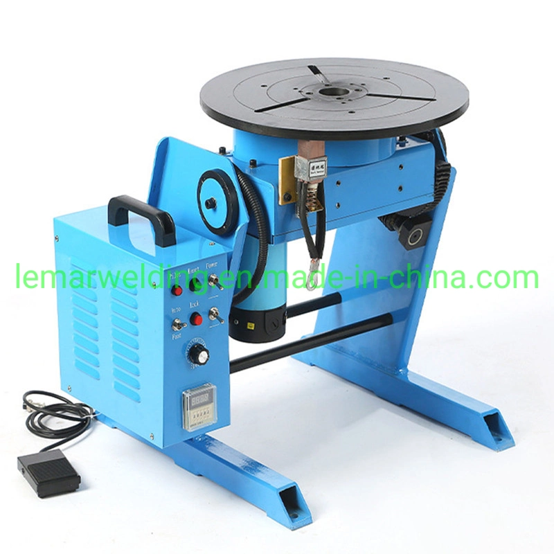 100kg CNC Welding Turning Table Positioner with Stepper Motor