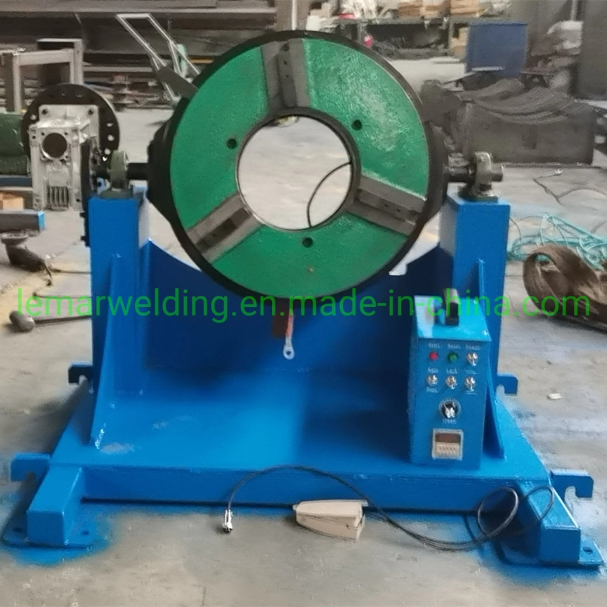 2000kg Loading TIG CO2 Automatic Rotary Welding Positioner Rotary Table