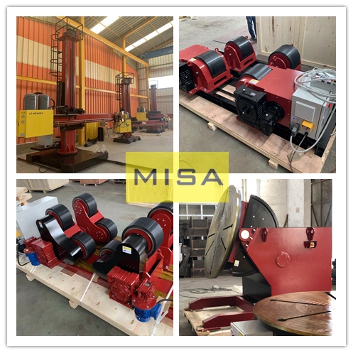 3axis Hydraulic Welding Positioner Customized Workpiece Handling Ror Flange Welding Equipment
