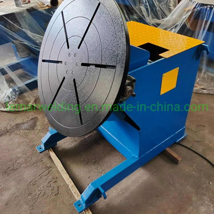 2000kg Loading TIG CO2 Automatic Rotary Welding Positioner Rotary Table