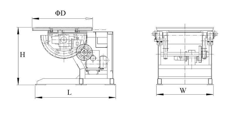 Welding Positioner and Weld and Turning Roller Elevating Positioner