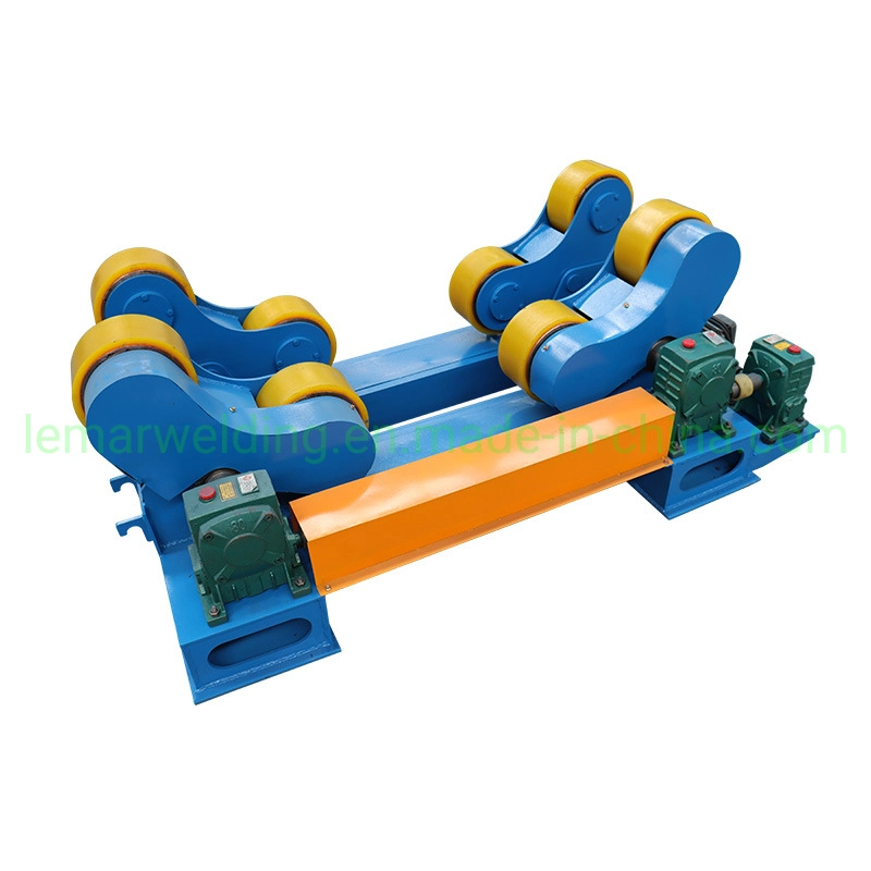 Polyurethane Wheel Heavy Duty 20 Ton Conventional Welding Pipe Rotators