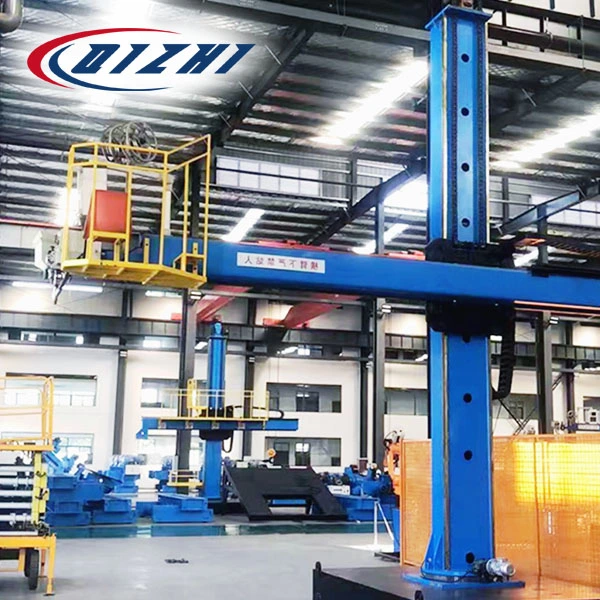 Qizhi Wind Tower Fabrication Adjustable Welding Rotator