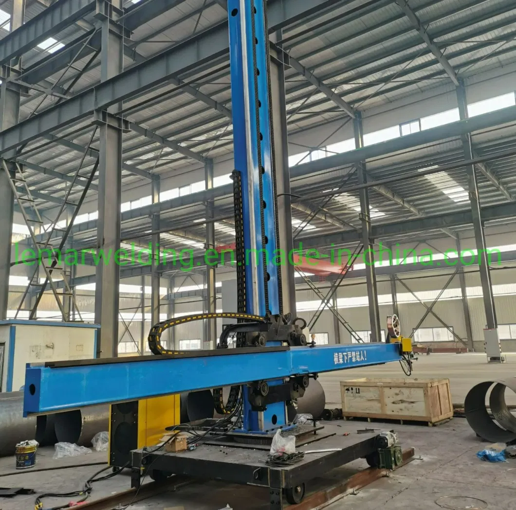 Longitudinal Seam Inside and Outside Column Boom Welding Manipulator