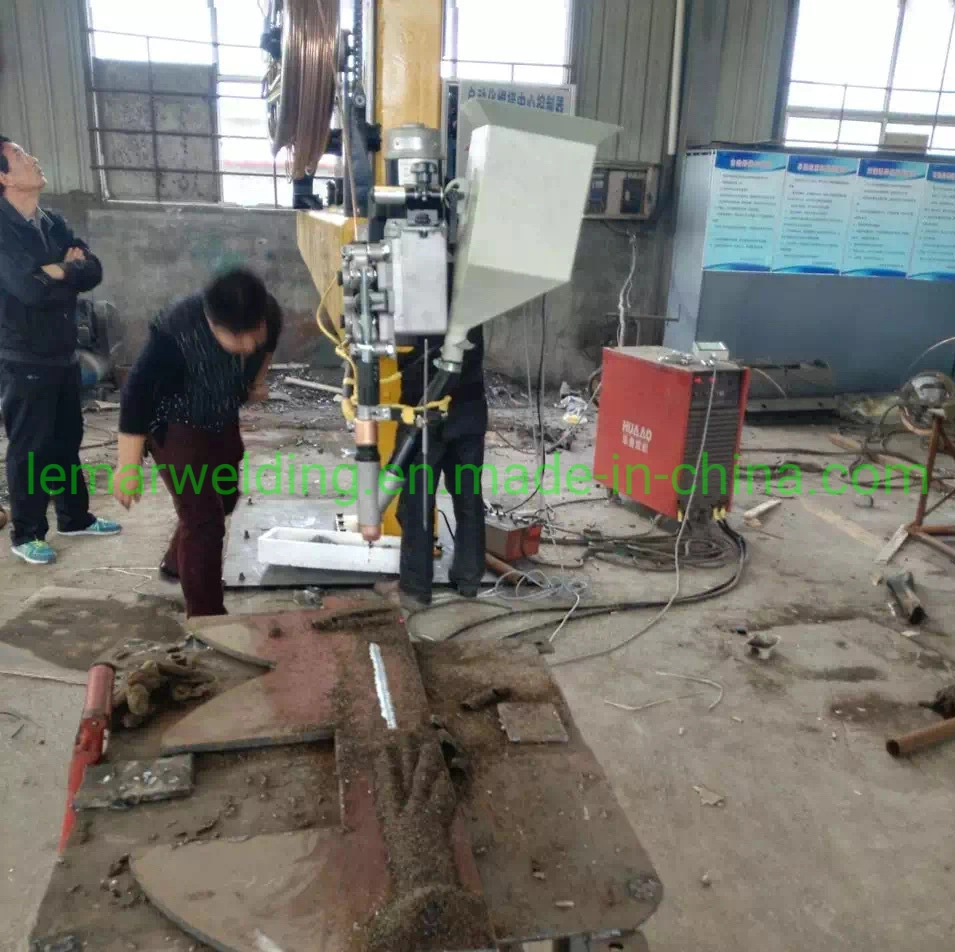 Longitudinal Seam Inside and Outside Column Boom Welding Manipulator