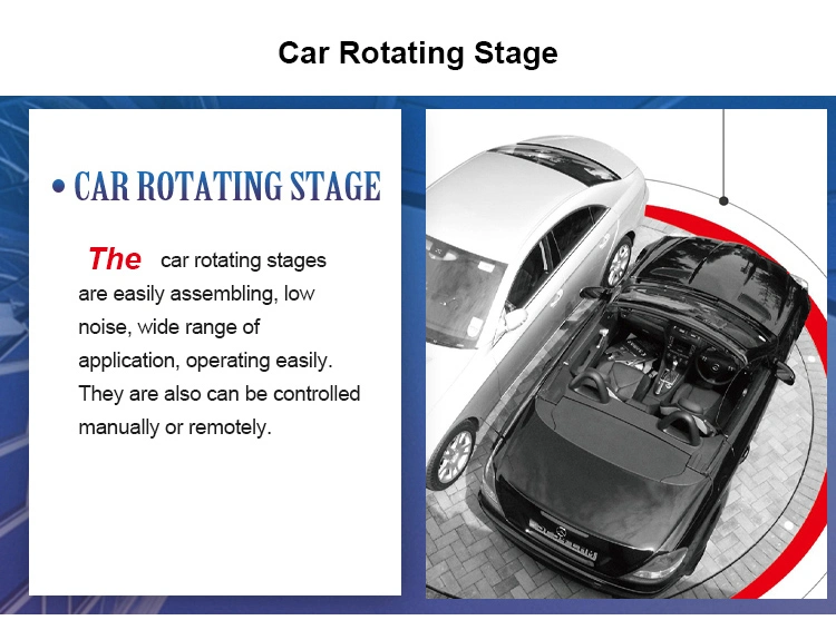 Hydraulic Car Turntable Platform for Exhibition Stage with CE Certification