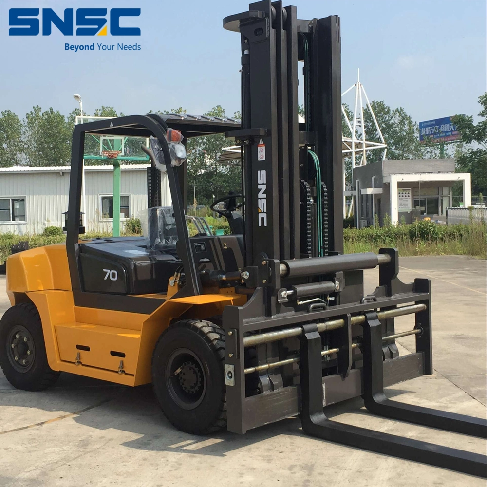 Japan Engine Forklift 7tons Diesel Forklifter with 6m Height