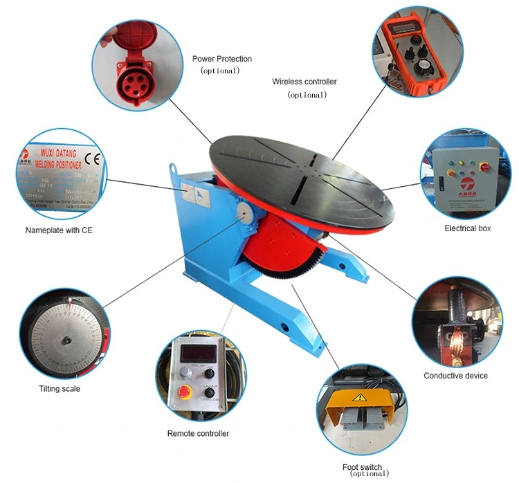 Datang Welding Turning Rollers Welding Positioner