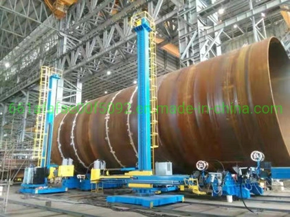 80ton Double Drive Self-Aligning Welding Rotator 850-5000mm Vessel Diameter