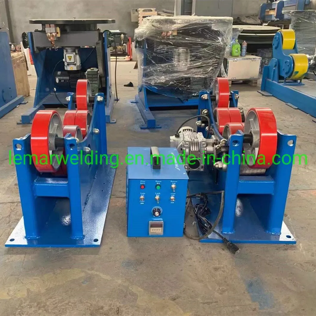 3000kg Welding Turning Rolls Rotator with Welding Torch Holder Support