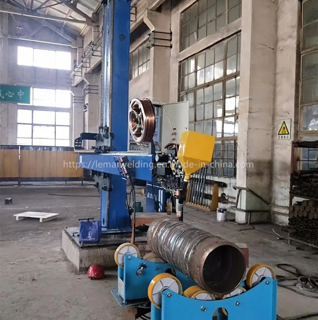 200kg Pipe Rotary Welding Machine with Timing Function