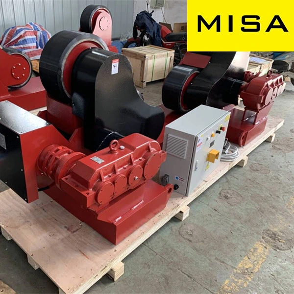 30 Ton Self Adjustable Pipe Turning Rolls Welding Rotator