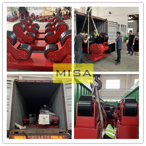 30ton CE Certificate PU Wheels Self-Aligning Welding Rotator, Pipe Welding Equipment