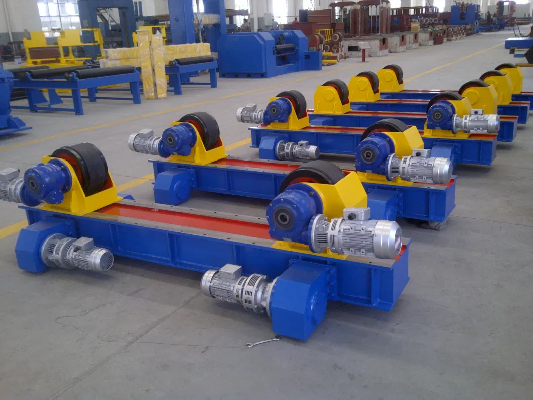 Automatic Adjustable Welding Rotator for Pressure Vessel