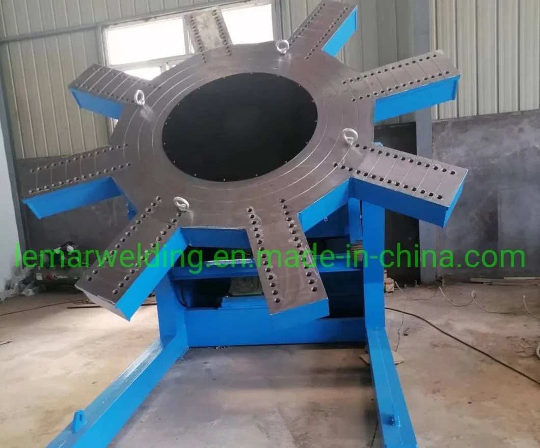 3 Ton Hydraulic Lifting Welding Positioner with 360 Dgr Rotation