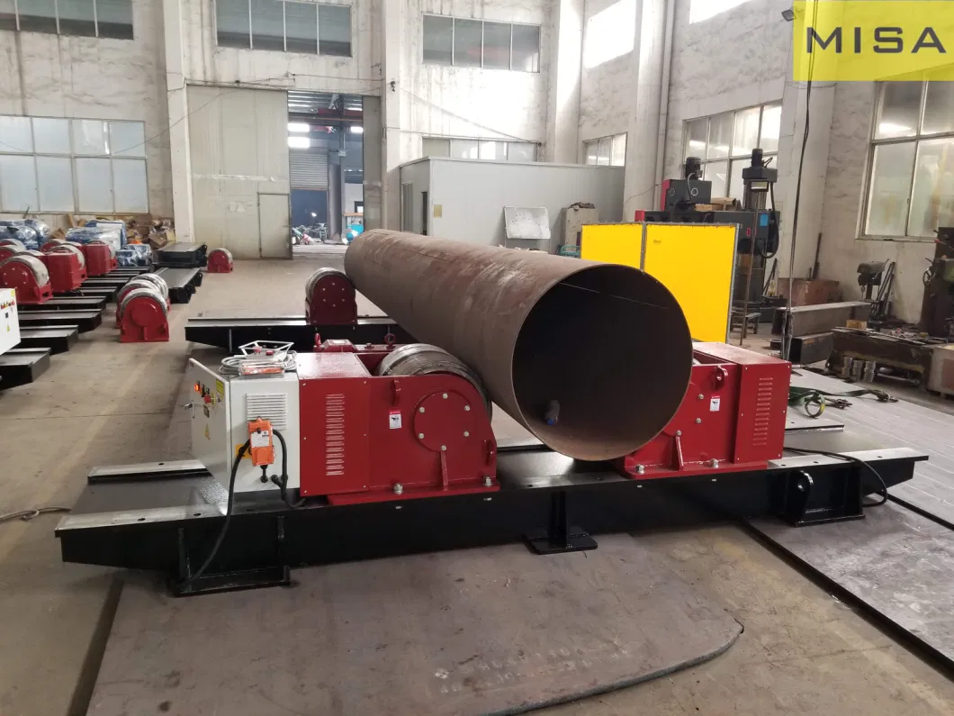 60 Ton Pipe Turning Roll Vessel Welding Rotator