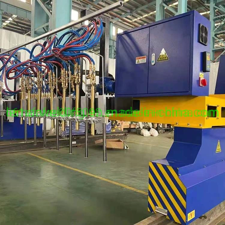 6-32mm Thickness H Beam Flange and Web Automatic Assembly Machine