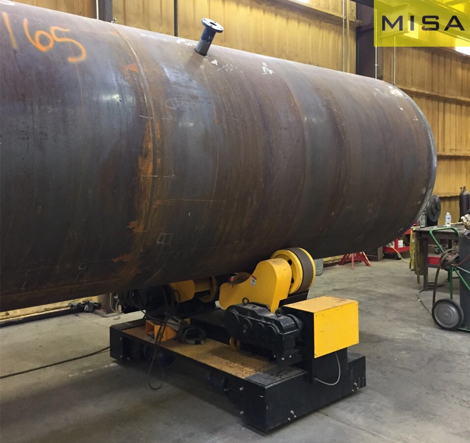 60 Ton Pipe Turning Roll Vessel Welding Rotator