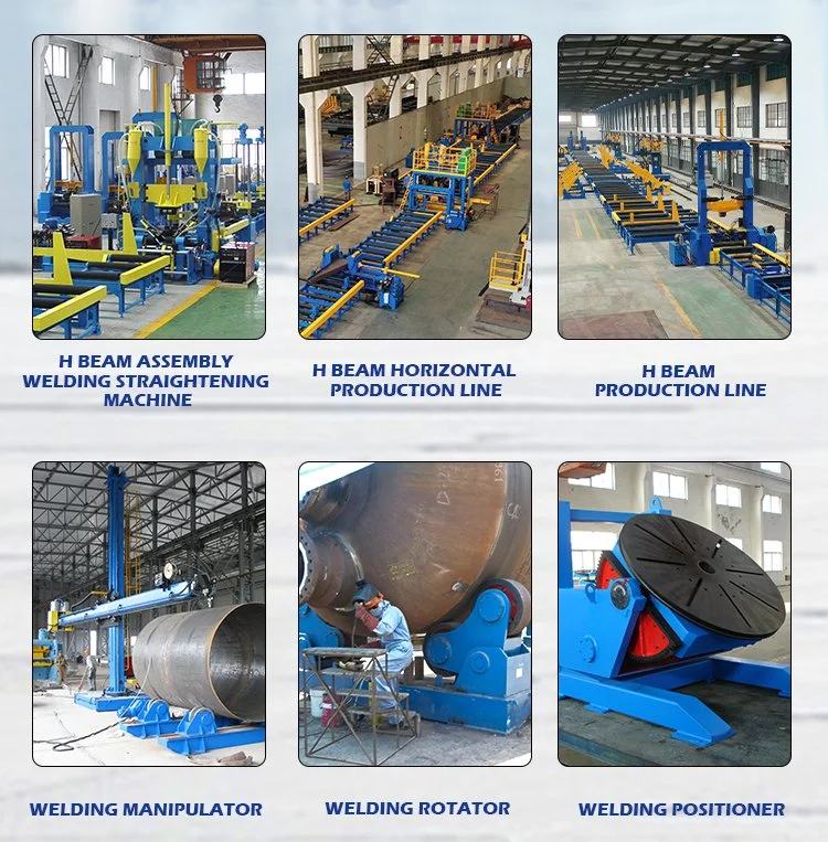 Zhouxiang Finish in Store H Beam Machinery Tag Welding Gantry Welding