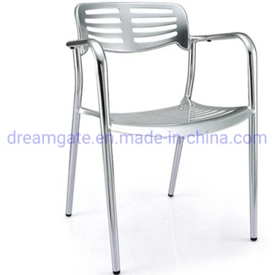 Popular Design for Us Market Stacking Aluminum Dining Chair