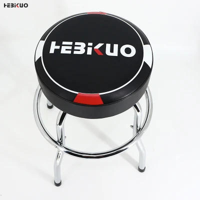 Wholesale Customized Logo Brand Drum Stool Folding Bar Chairs Steel Guitar Stool