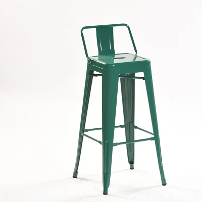 Light Luxury Industrial Style Bar Stool Iron Minimalist Bar