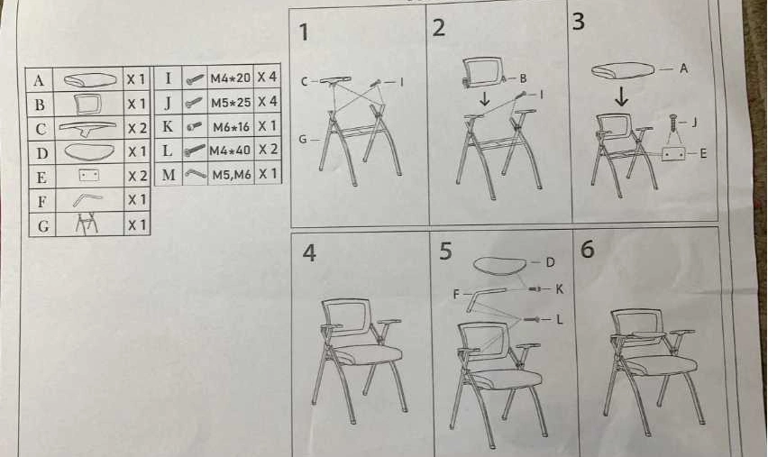 China Wholesale Folding Office Traning Event Chair