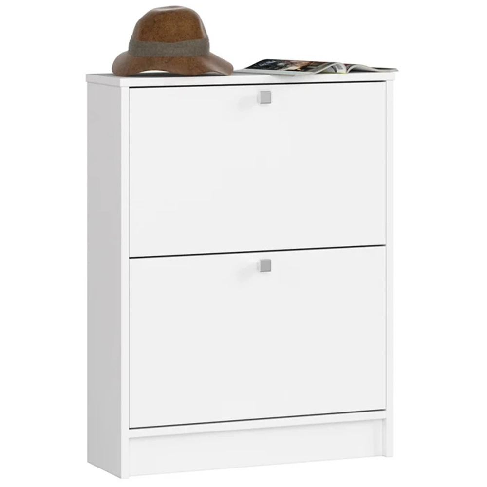 Modern Wooden Furniture 2-Door Storage Cabinet Shoe Rack Right Price