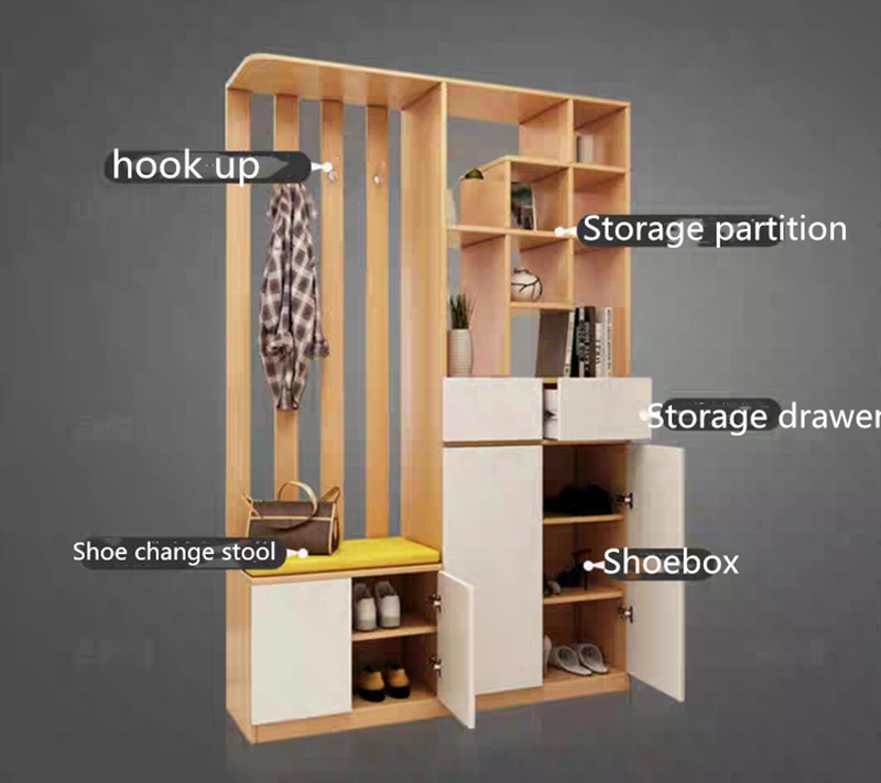 Modern Wooden Kitchen Products Furniture Mirror Cupboard Kitchen Shoe Rack Cabinets